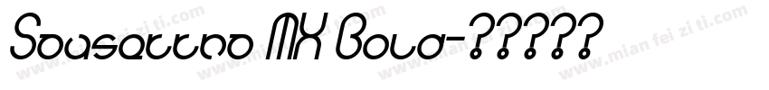 Saysettha MX Bold字体转换